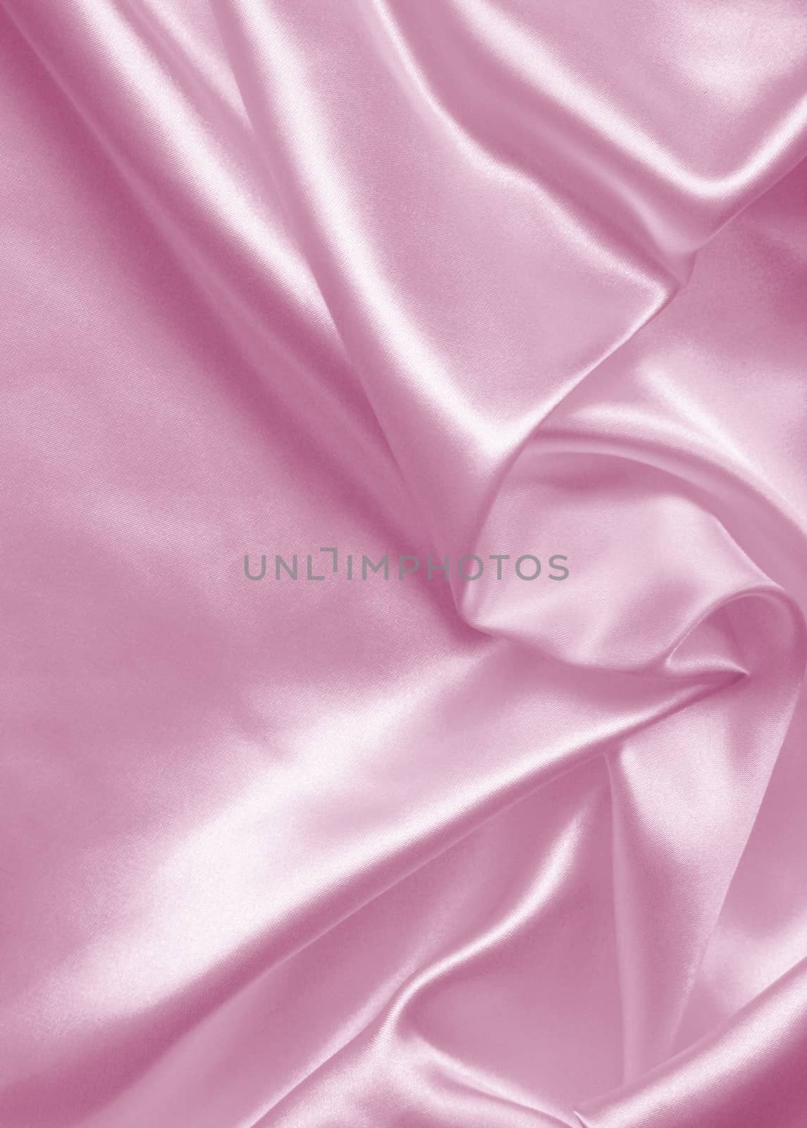 Smooth elegant pink silk or satin as wedding background by oxanatravel