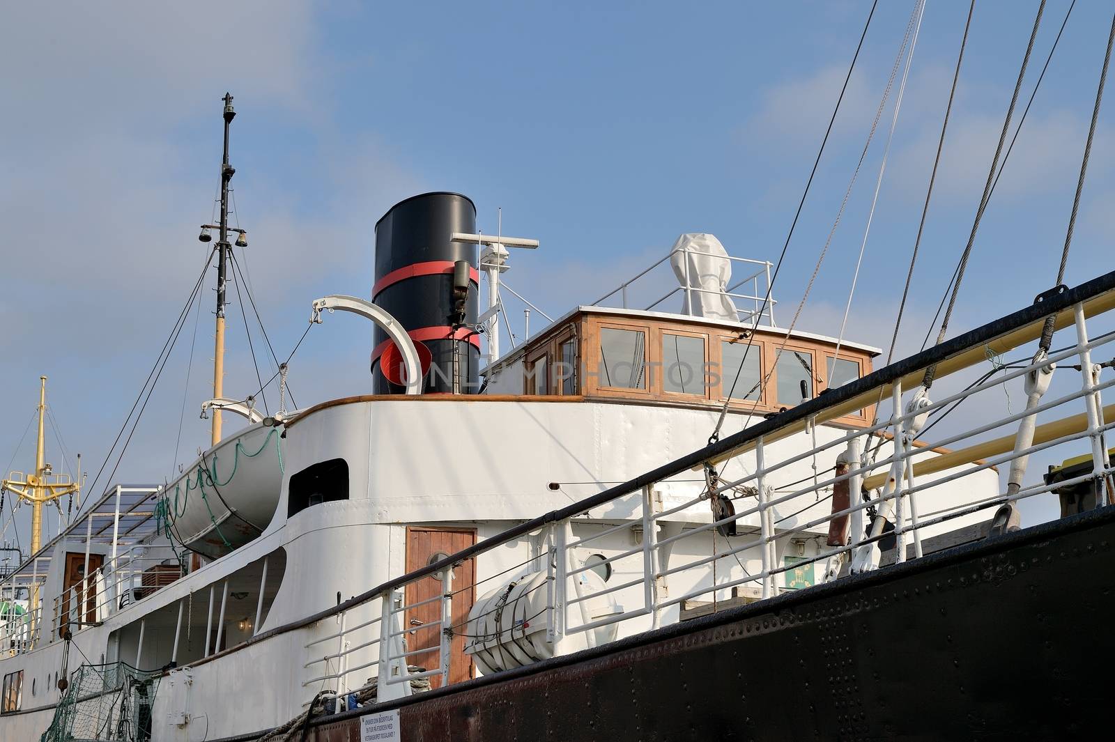 SS Rogaland Tourist Steam Ship Moored on the Quay in Stavanger Harbour Norway