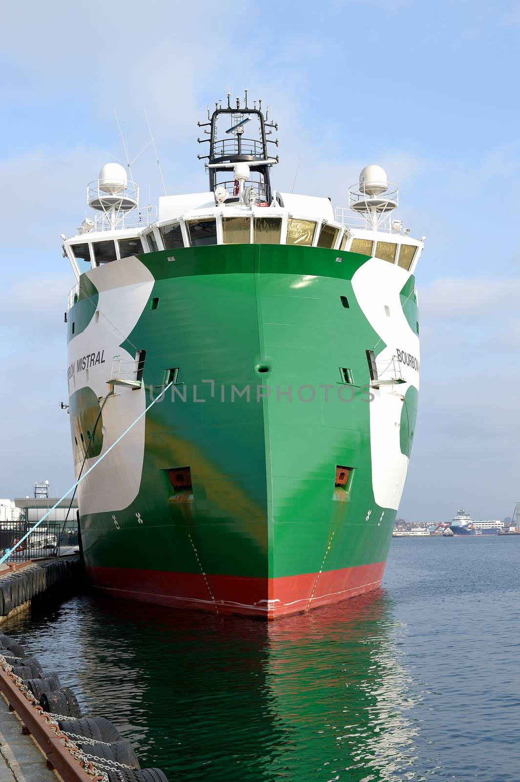 MV Bourbon Mistral Offshore North Sea Supply Vessel by Whiteboxmedia