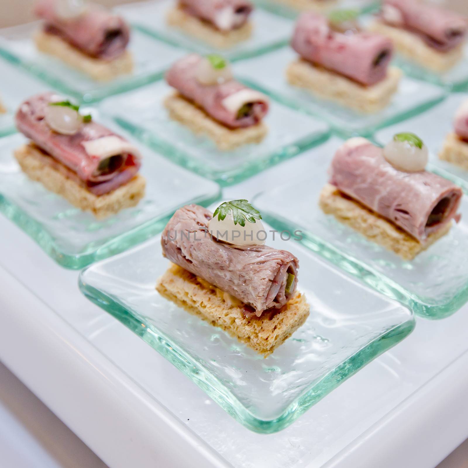 Finger Food in Cocktail Party