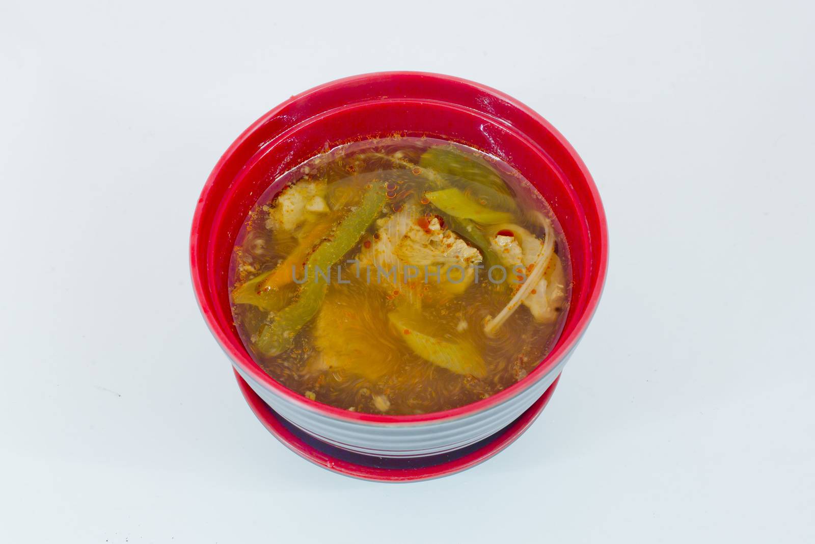 snake-head fish Hot and sour soup