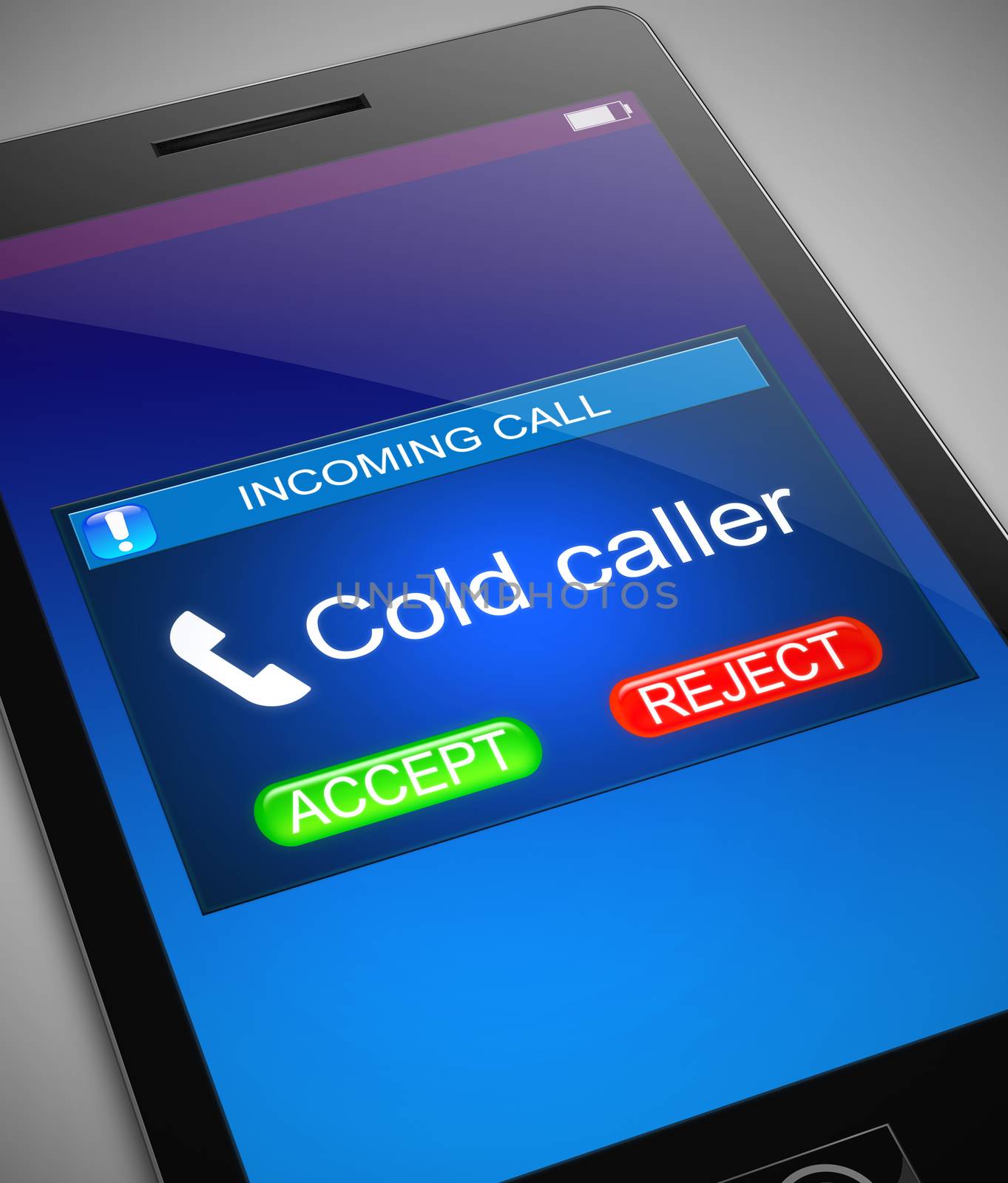 Cold caller concept. by 72soul