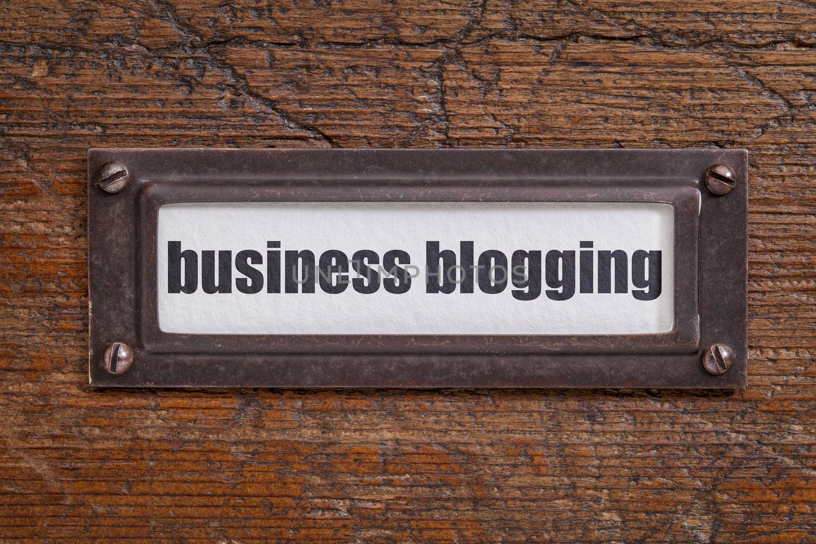 business blogging label by PixelsAway