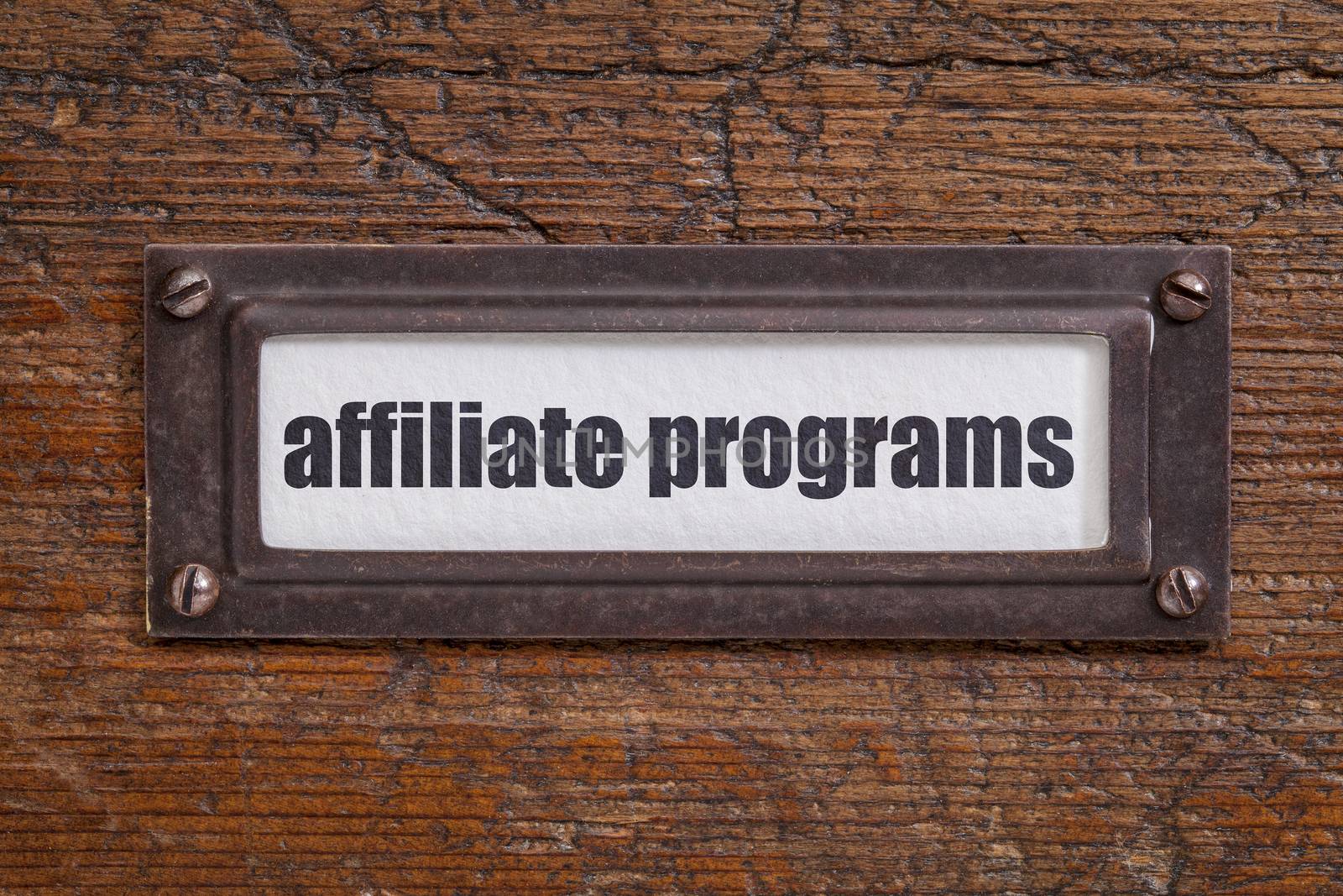 affiliate programs label by PixelsAway