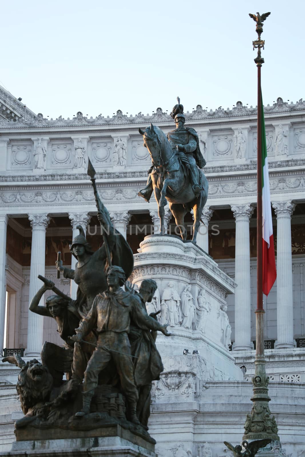 Vittorio Emanuele in Rome, Italy by vladacanon