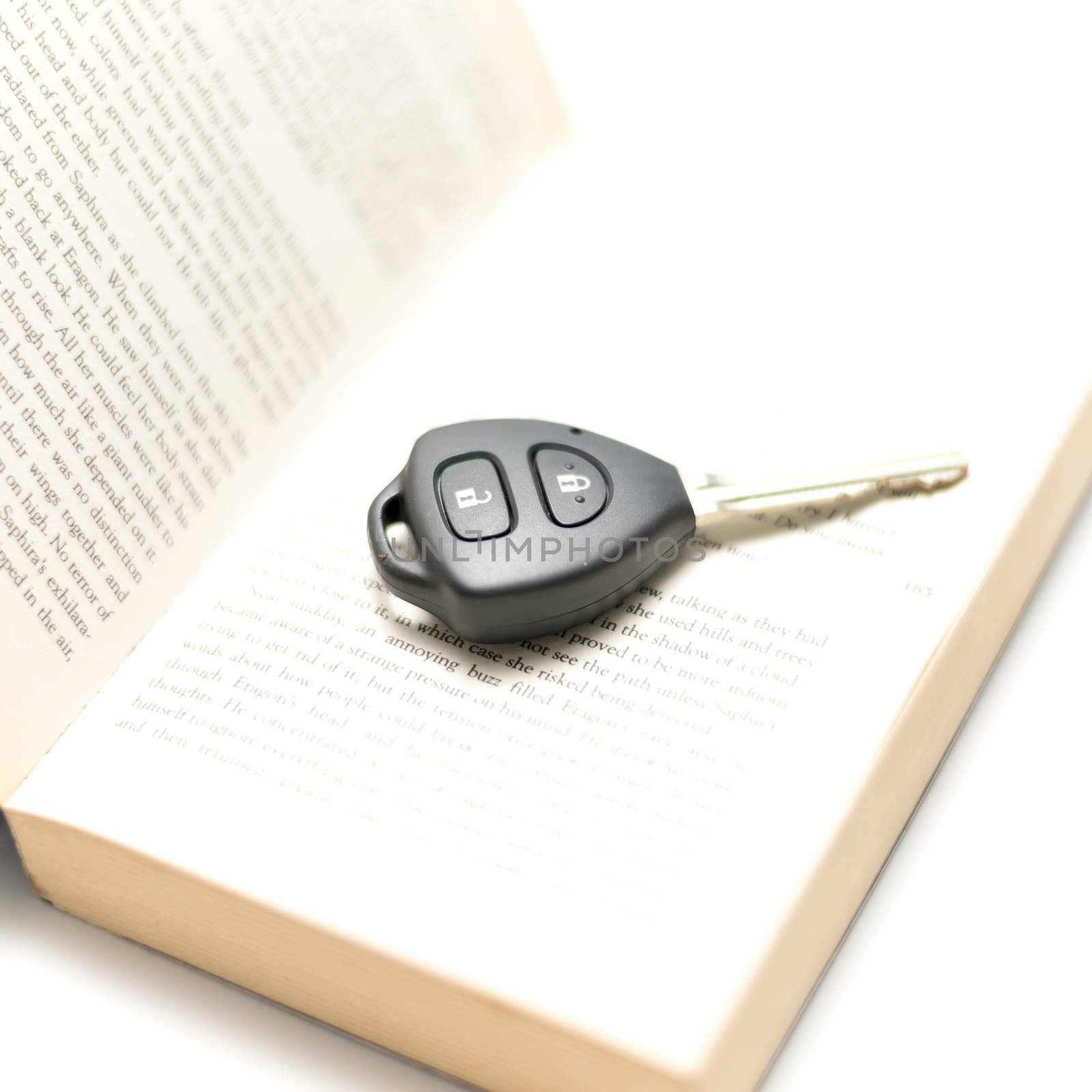 car key with book by ammza12