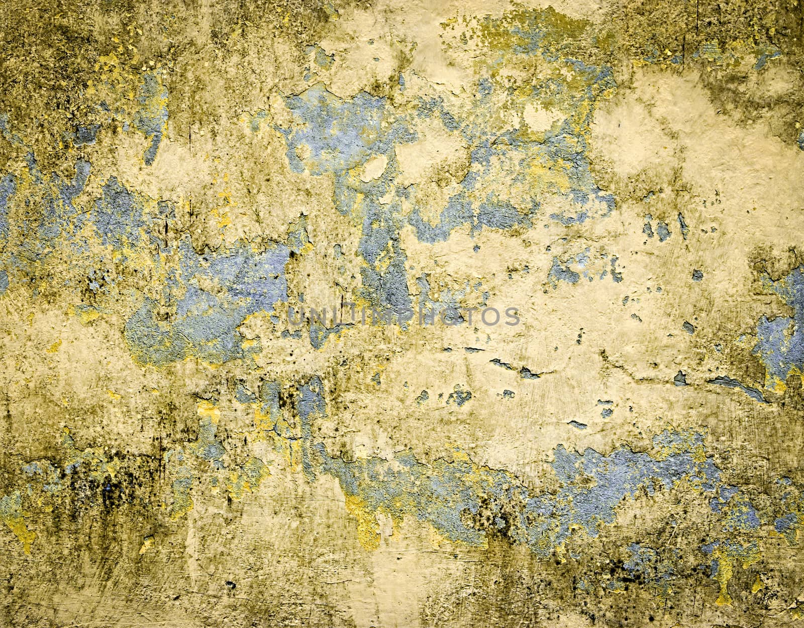 abstract background or texture shabby old orange and grey wall