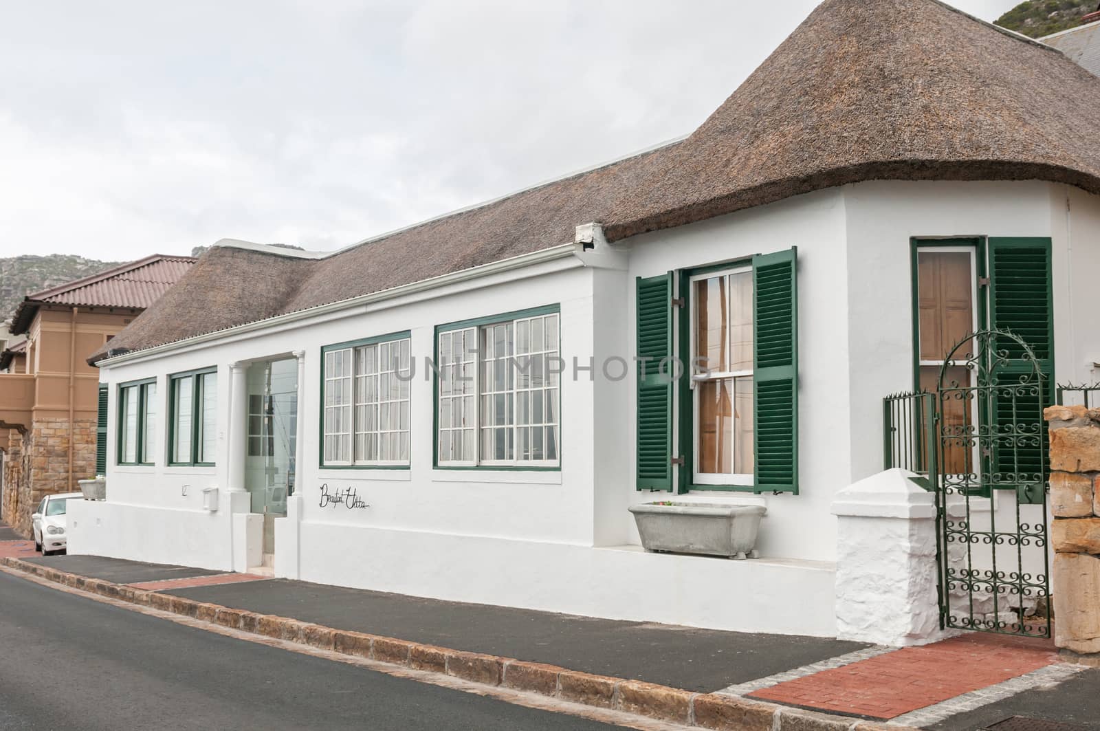 CAPE TOWN, SOUTH AFRICA - DECEMBER 12, 2014:  Beaufort Villa in Kalk Bay was the seaside home in the early 1880s of Sir John Molteno, the first Premier of the Cape Colony