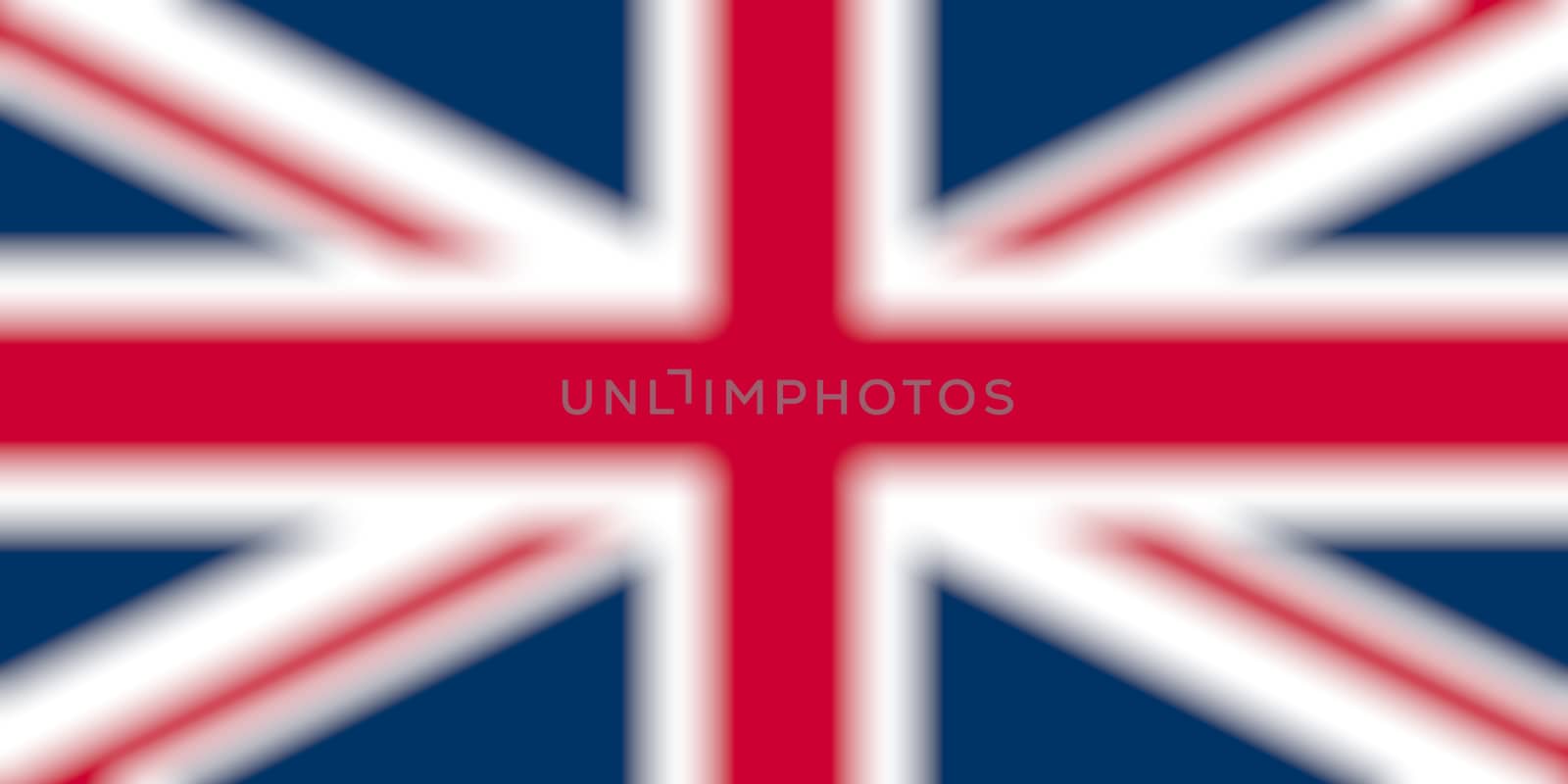 Blurred national flag of United Kingdom, Europe