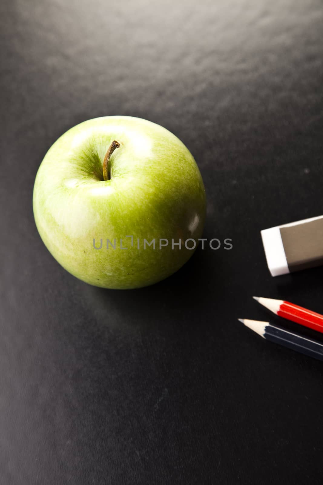 School blackboard, colorful bright concept of education