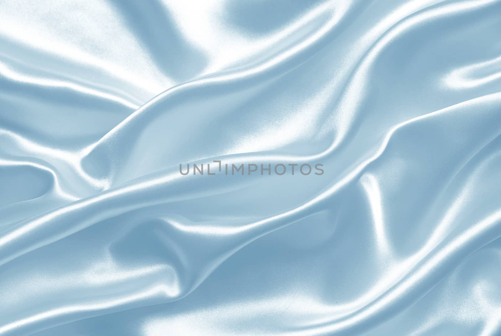 Smooth elegant blue silk or satin can use as background 