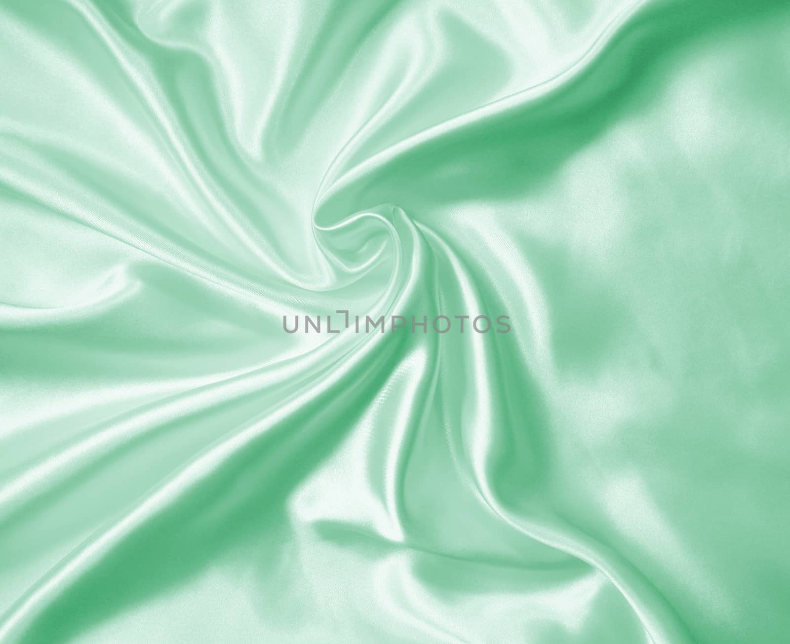 Smooth elegant green silk or satin can use as background 