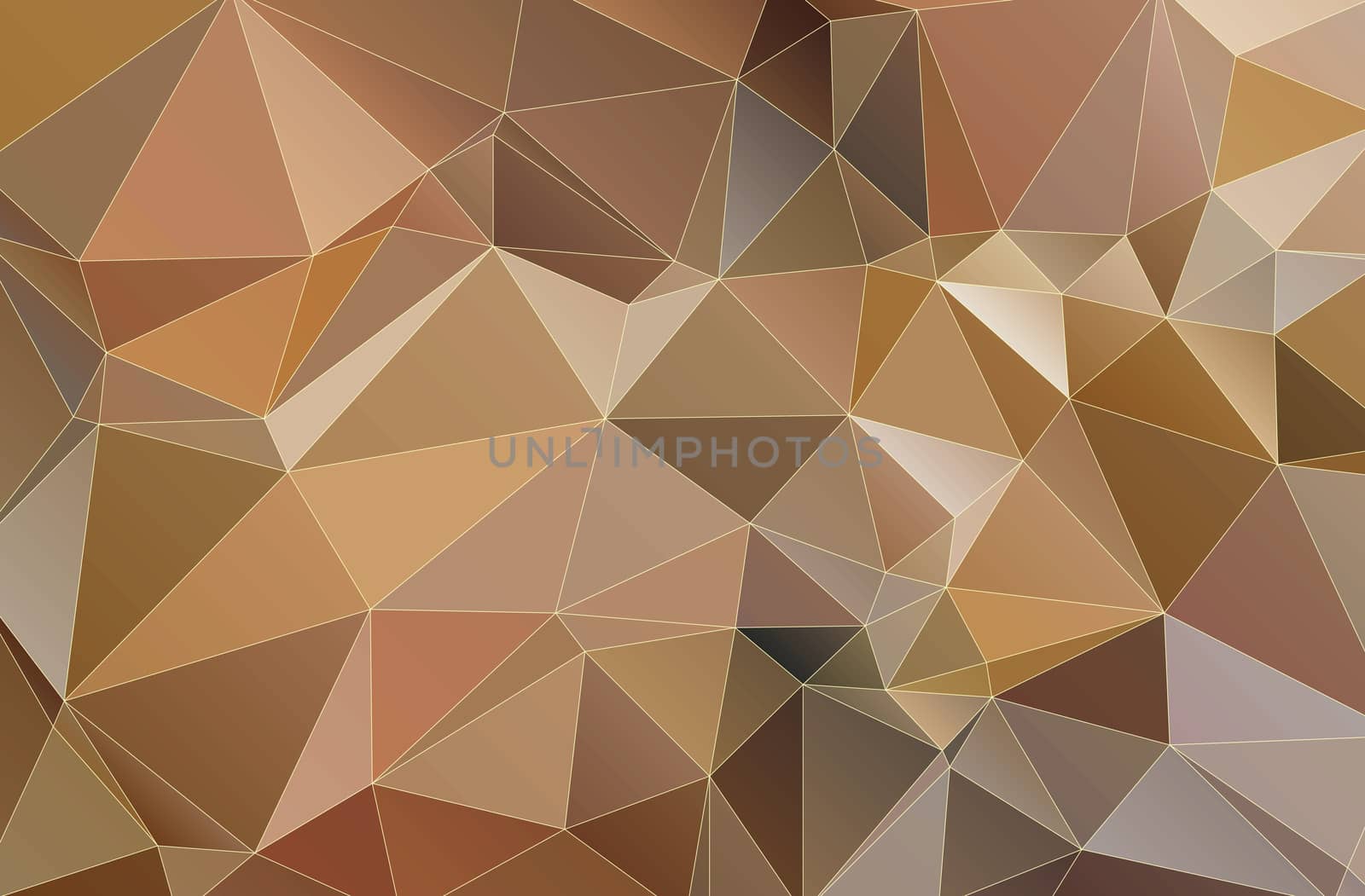 Abstract polygon background, multi-colored triangular mosaic