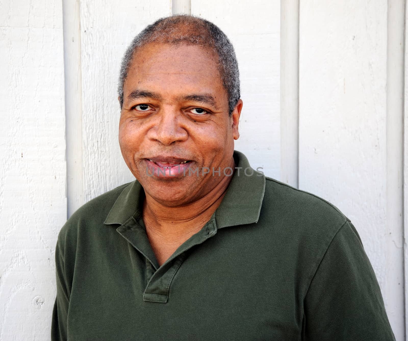 African american male expressions outside.