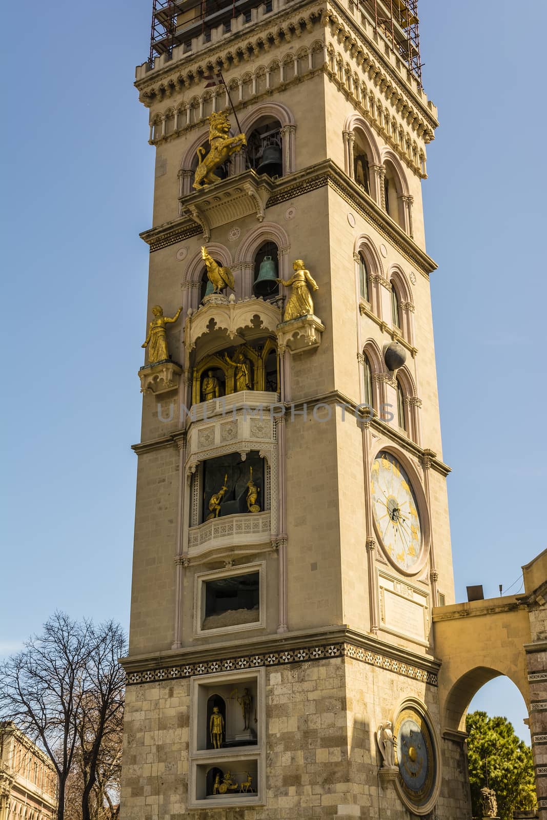 Messina Duomo Cathedral Spire, Italy Sicily  by ankarb