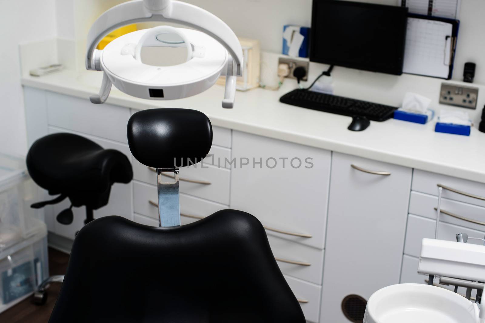 Interior of modern dental office  by stockyimages