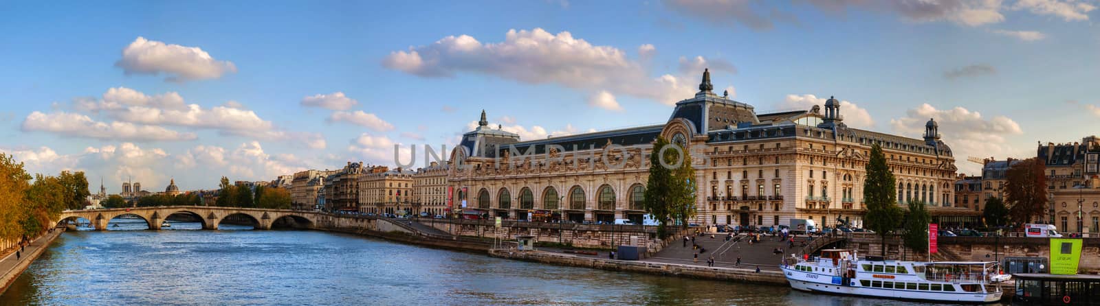 PARIS - OCTOBER 9: D'Orsay museum building on October 9, 2014 in Paris, France. The Musee d'Orsay is a museum in Paris, on the left bank of the Seine.