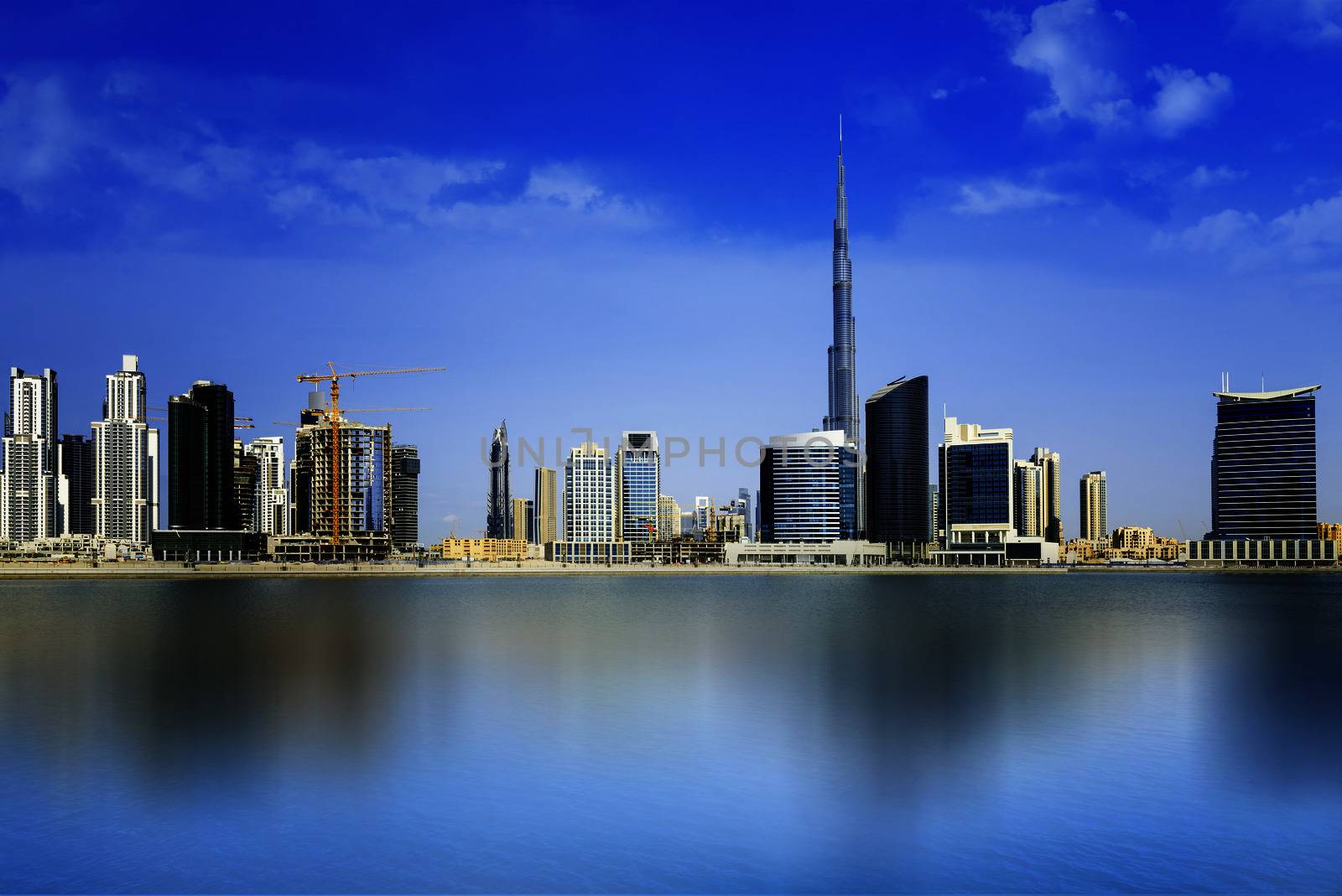 Dubai skyline, United Arab Emirates