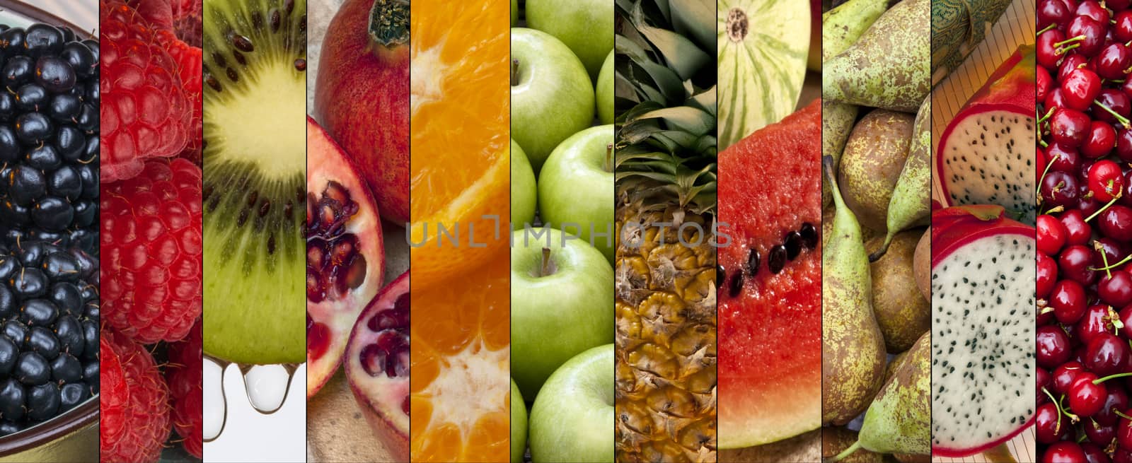 Fresh Fruit - website header panel