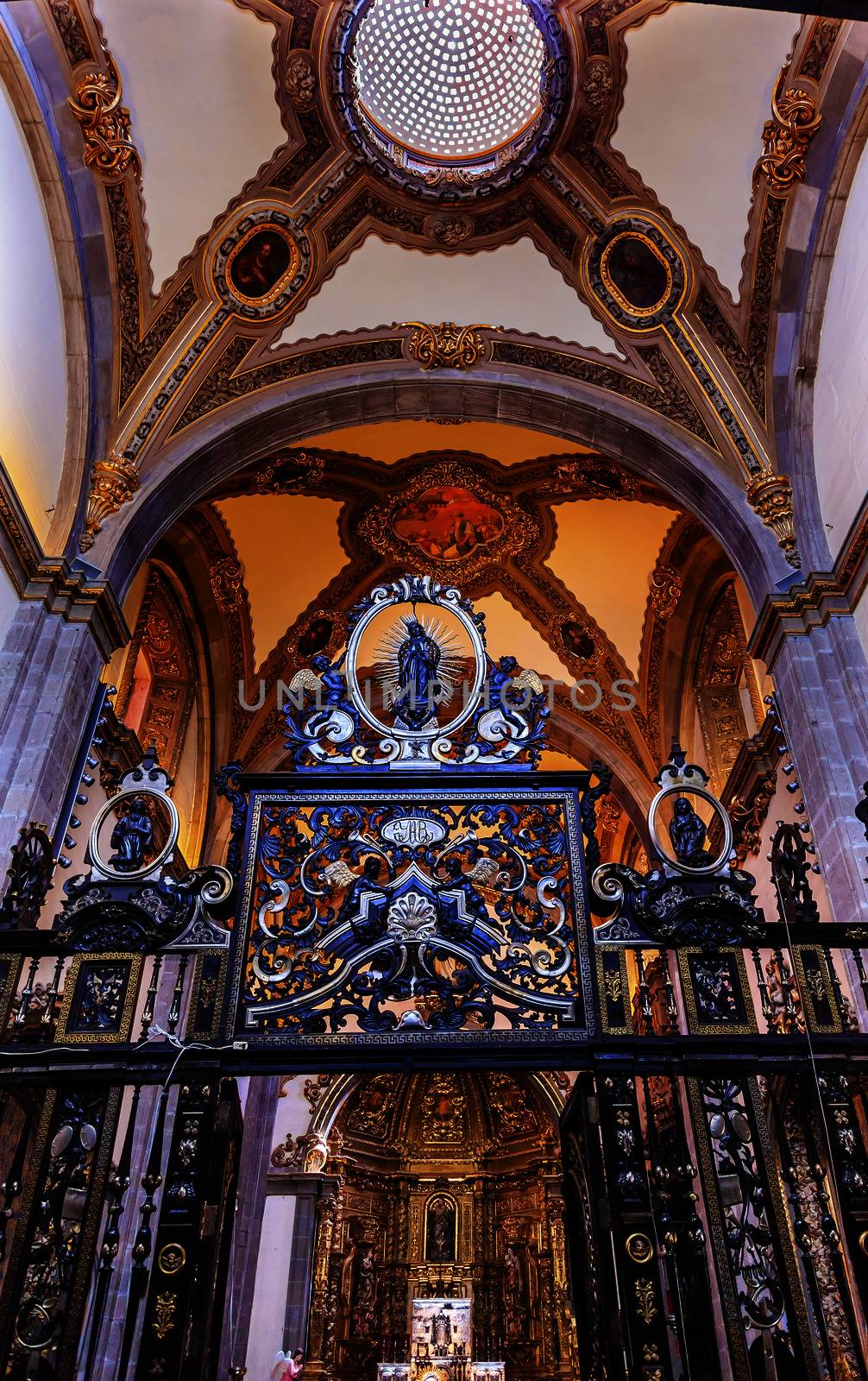  Small Chapel Altar Old Basilica Shrine of Guadalupe Mexico City by bill_perry