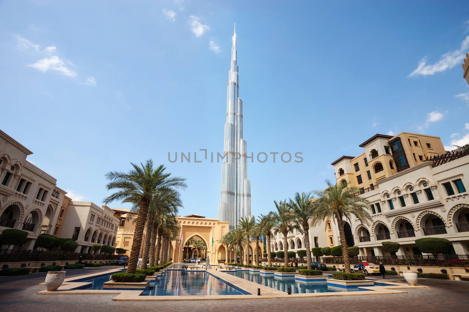 View of Burj Khalifa the tallest building in world by photobac