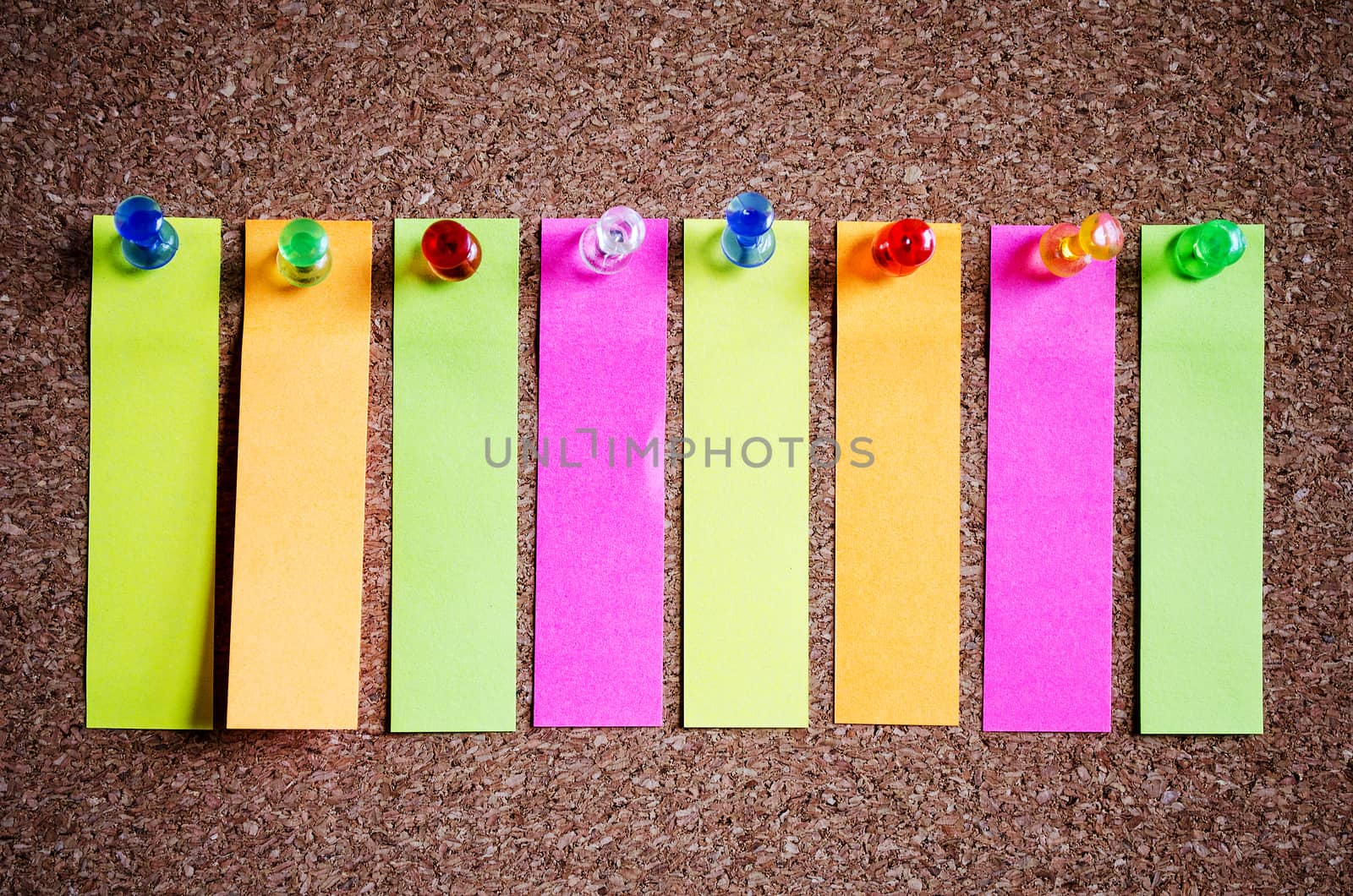 Colorful sticky notes by eenevski
