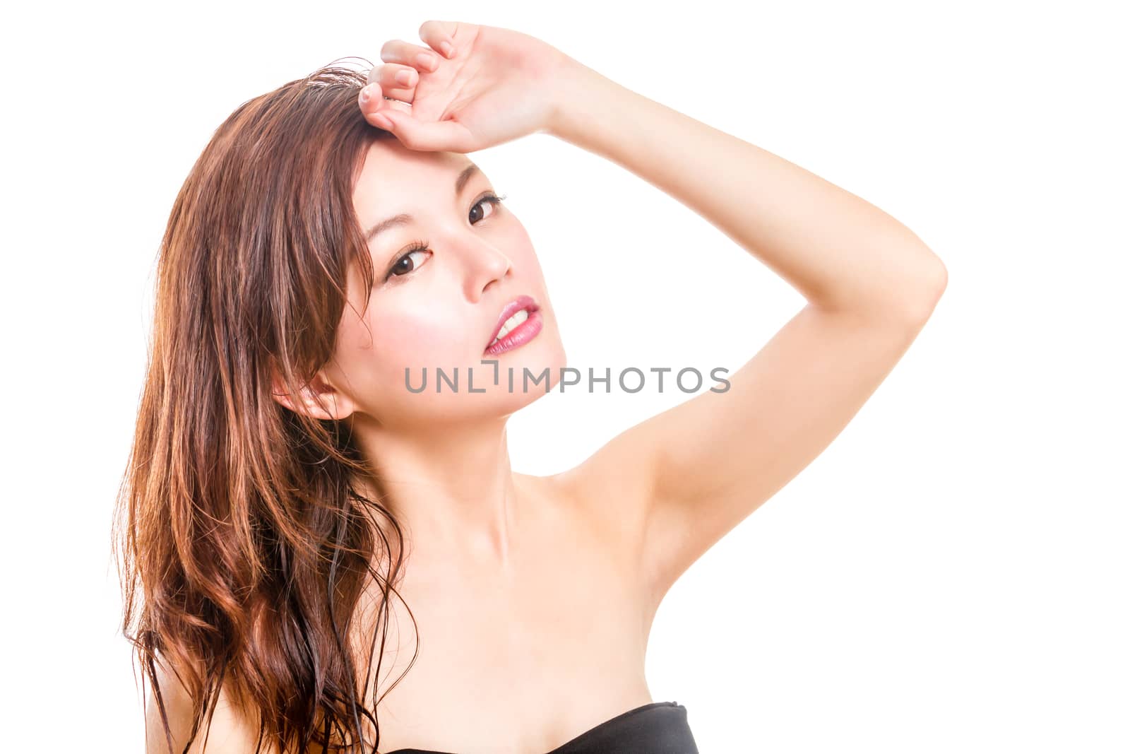 Asian woman beauty portrait by imagesbykenny