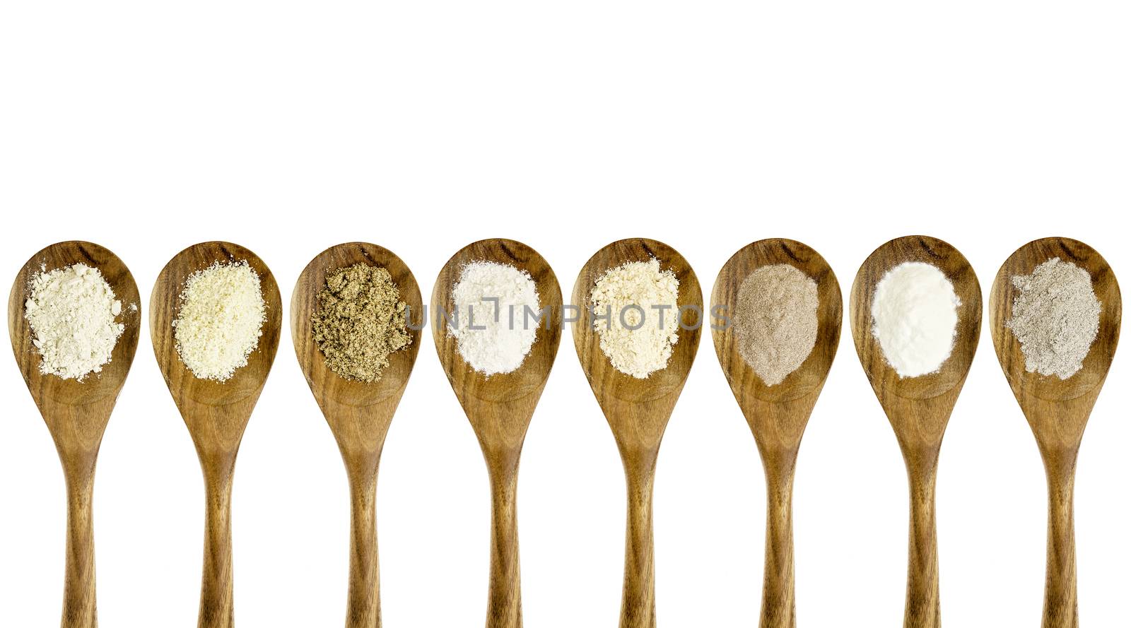 gluten free flour spoon set by PixelsAway