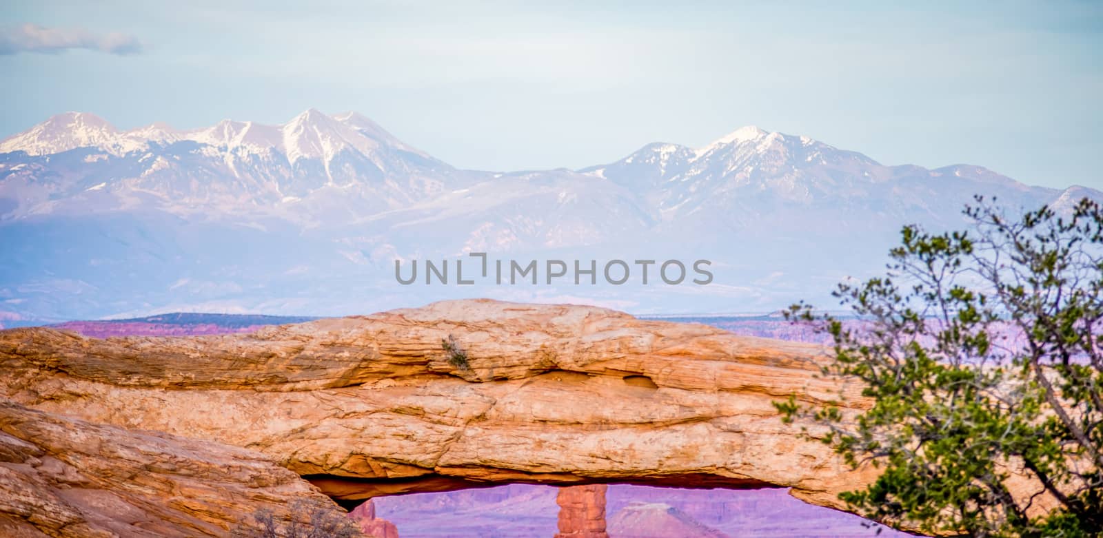 famous Mesa Arch in Canyonlands National Park Utah  USA by digidreamgrafix