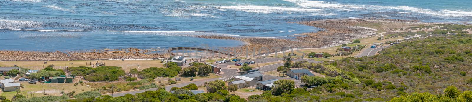 Beach area south of the Slangkop Lighthouse at Kommetjie by dpreezg