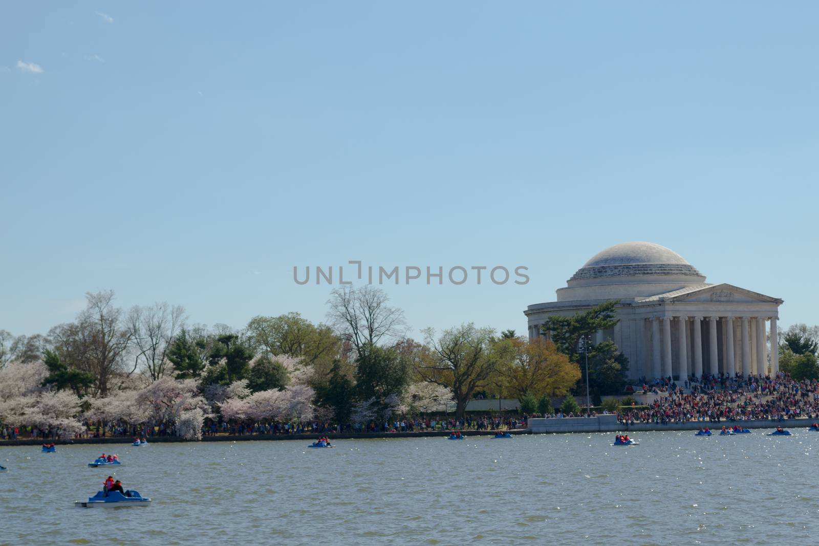 In commemoration of Thomas Jefferson, the president of the USA who was the main drafter of the Declaration of Independence.