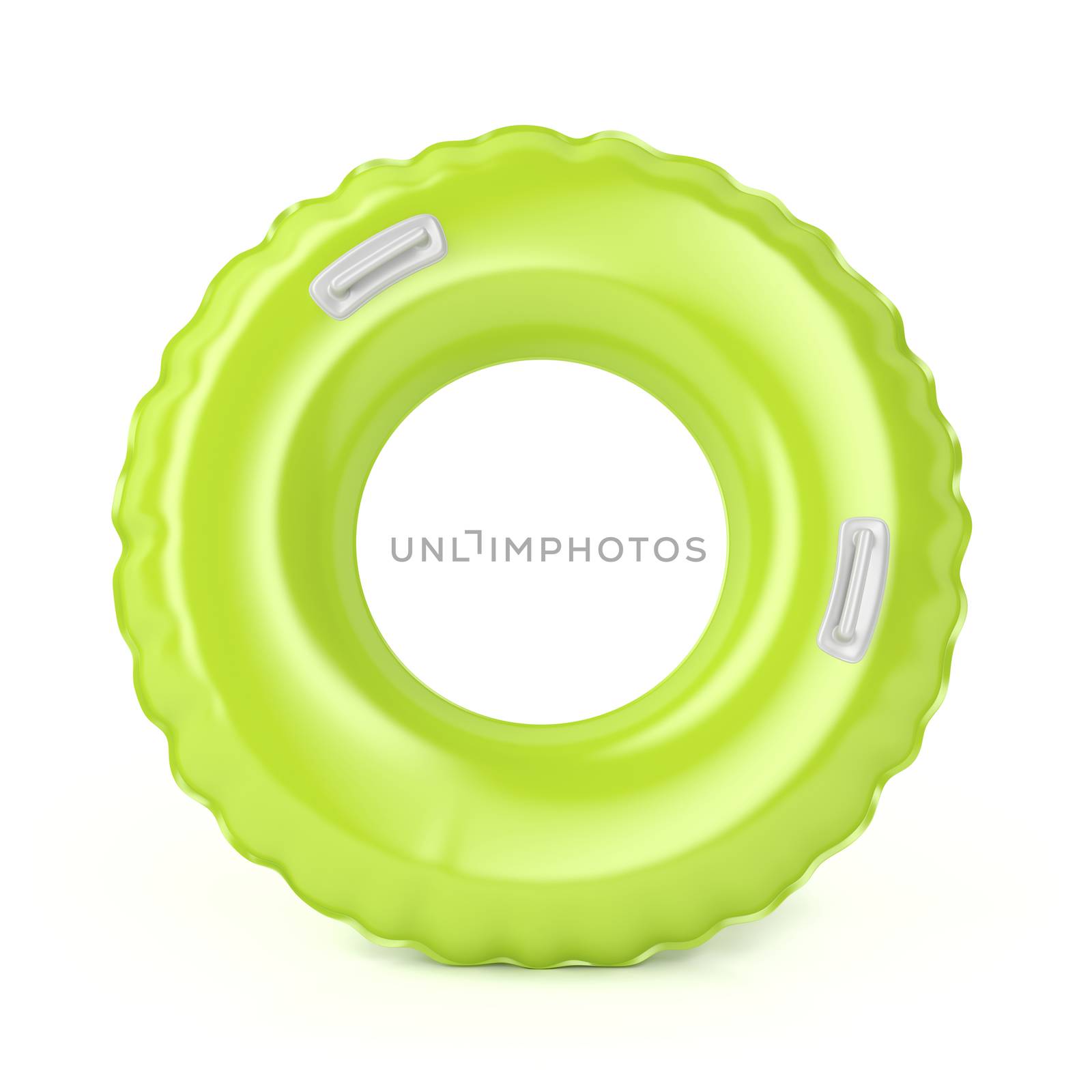 Green swim ring by magraphics