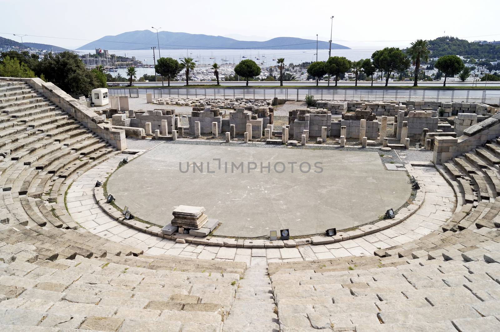 Theatre of Halicarnassus in Bodrum, Turkey