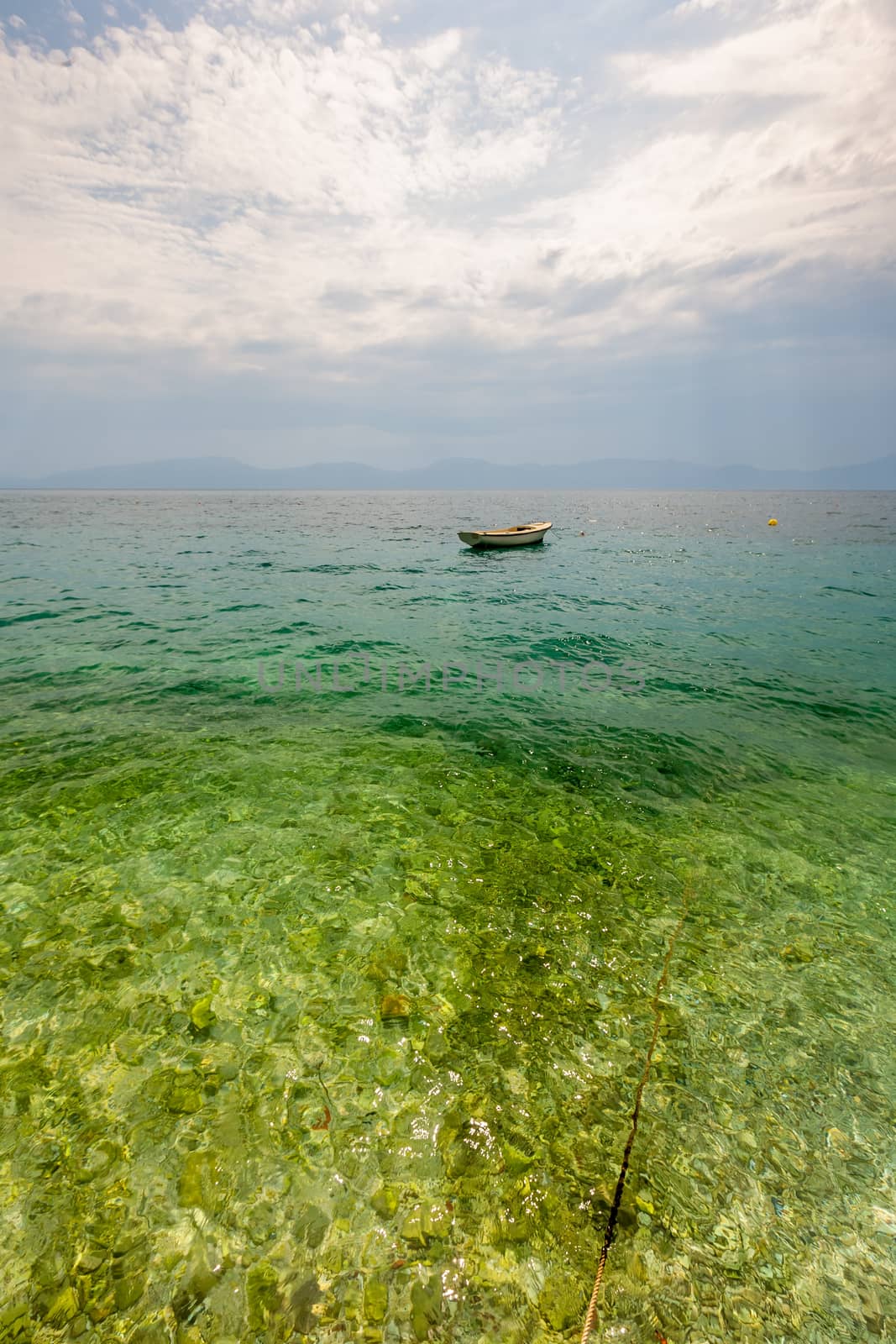 The Wild beach in Pula, Croatia, Europe