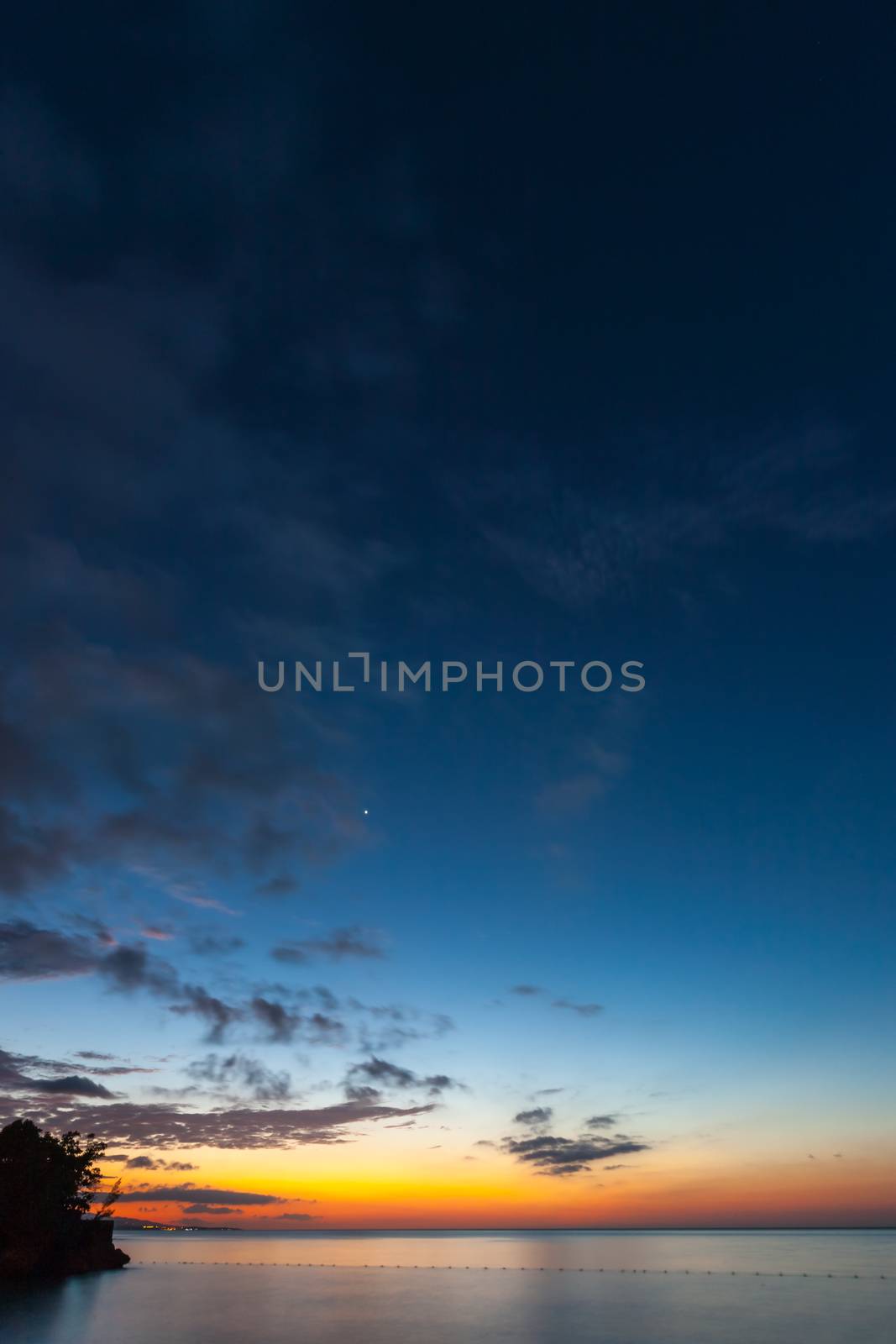 beautiful sunset at the beach by master1305