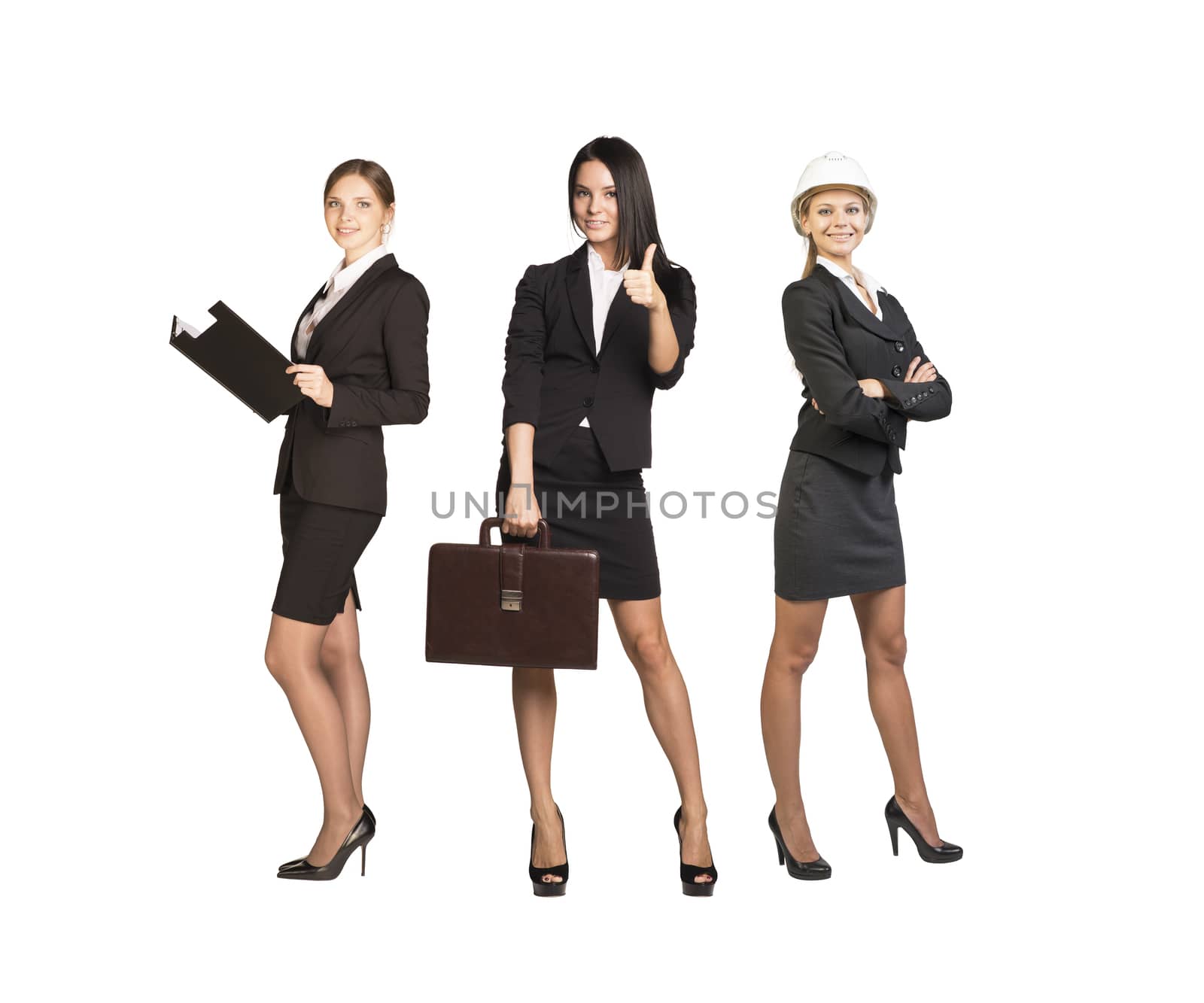 Young attractive business women by cherezoff