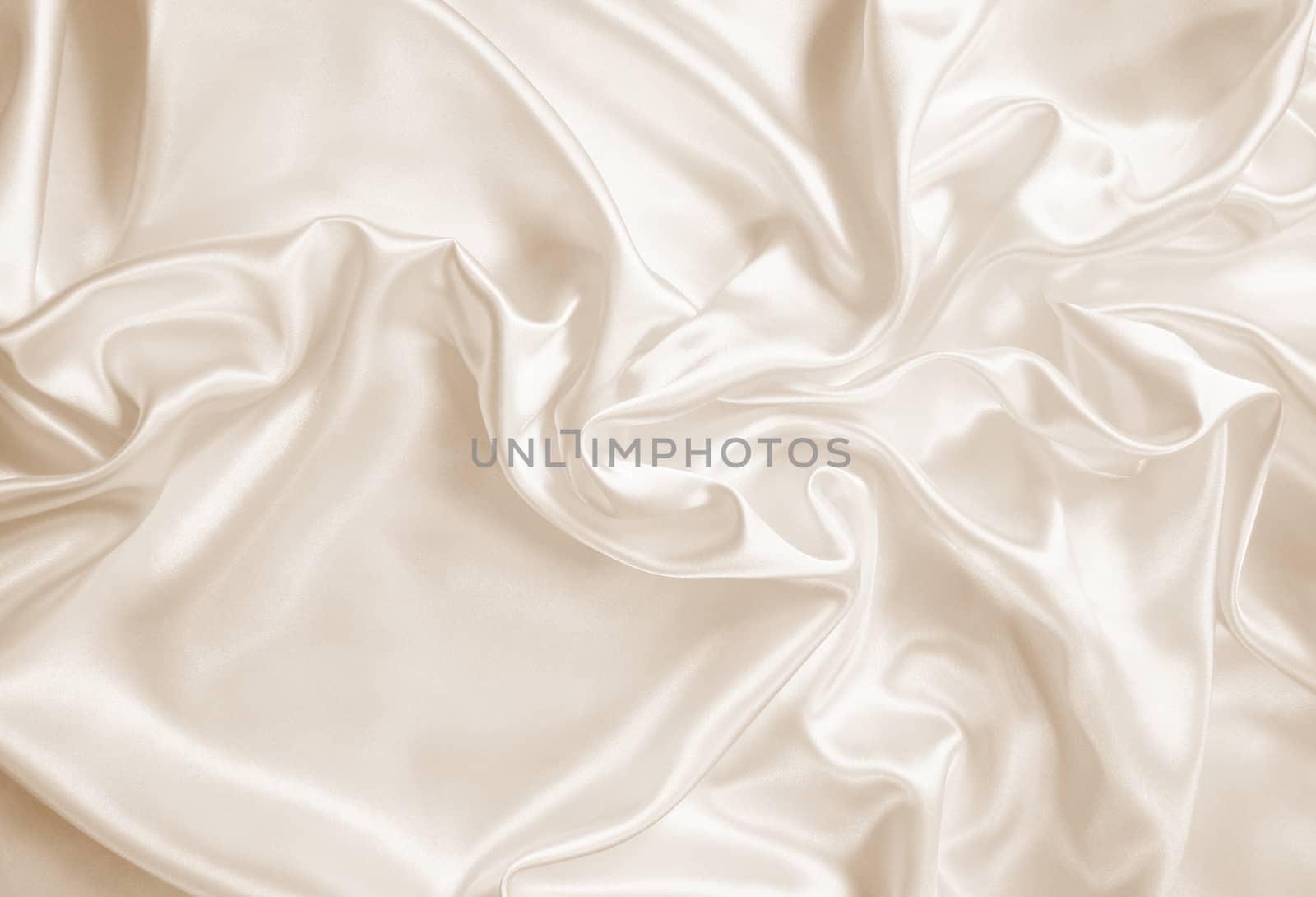 Smooth elegant golden silk or satin can use as background. In Sepia toned. Retro style