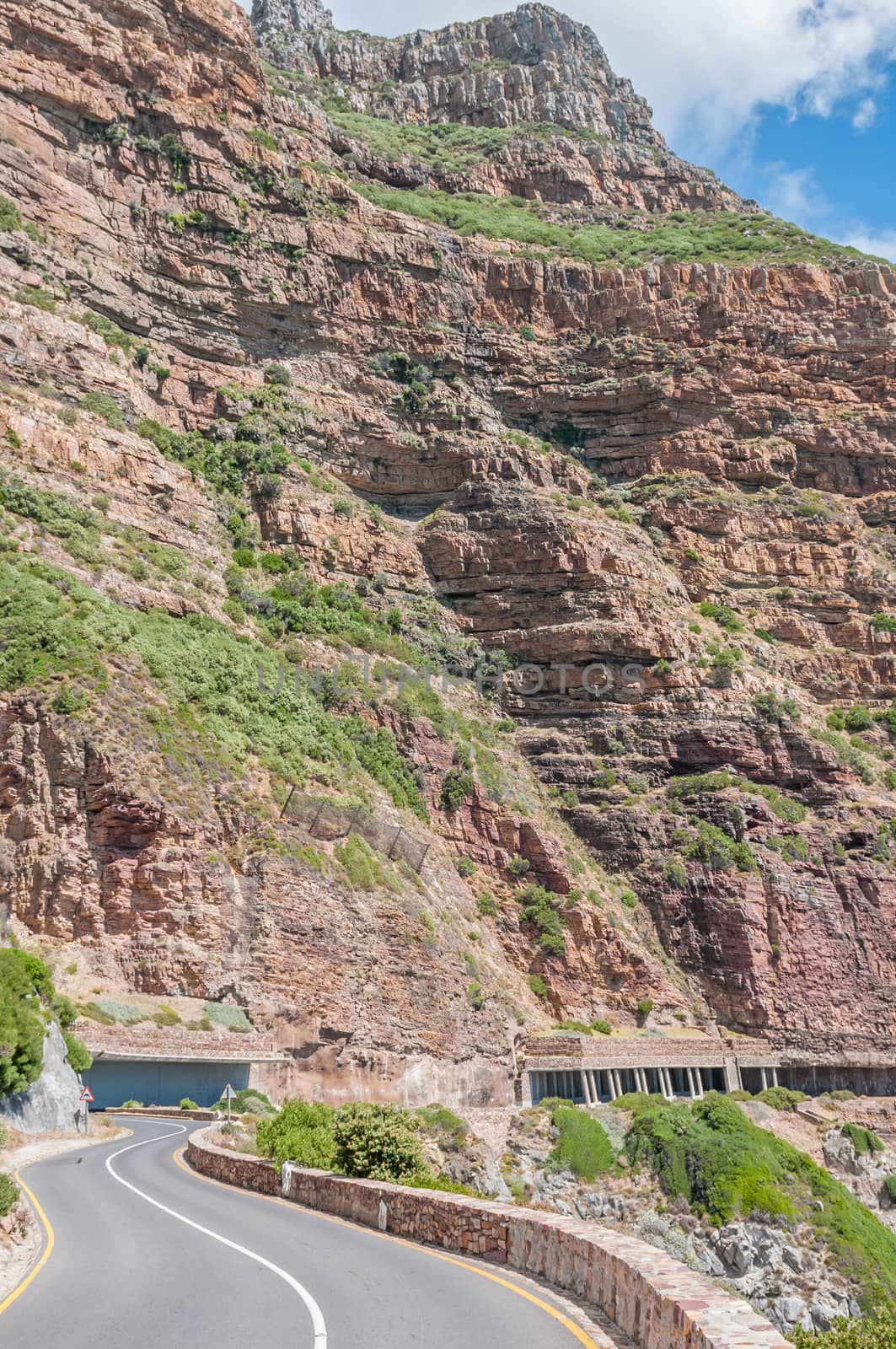 Chapmans Peak, a scenic drive between Noordhoek and Hout Bay