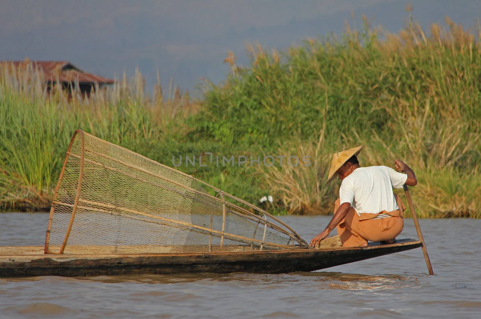 Fishing on Inle Lake by photocdn39