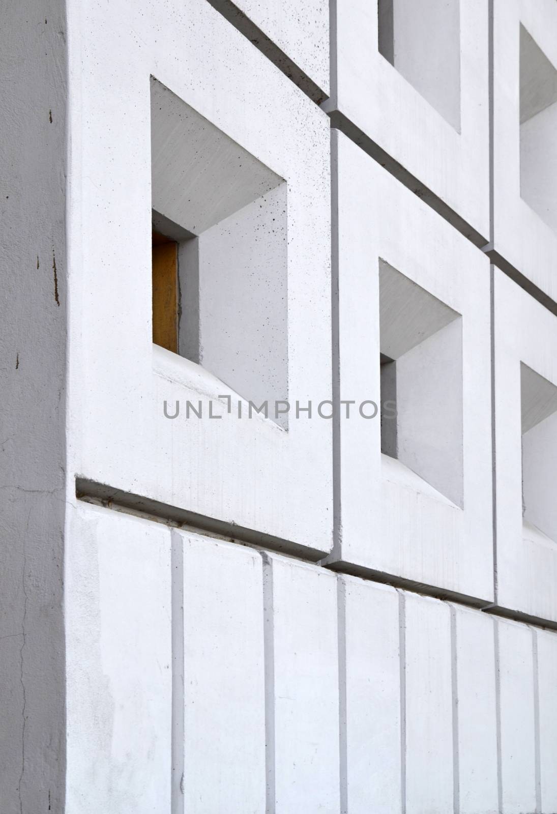 abstract white windows by Ahojdoma