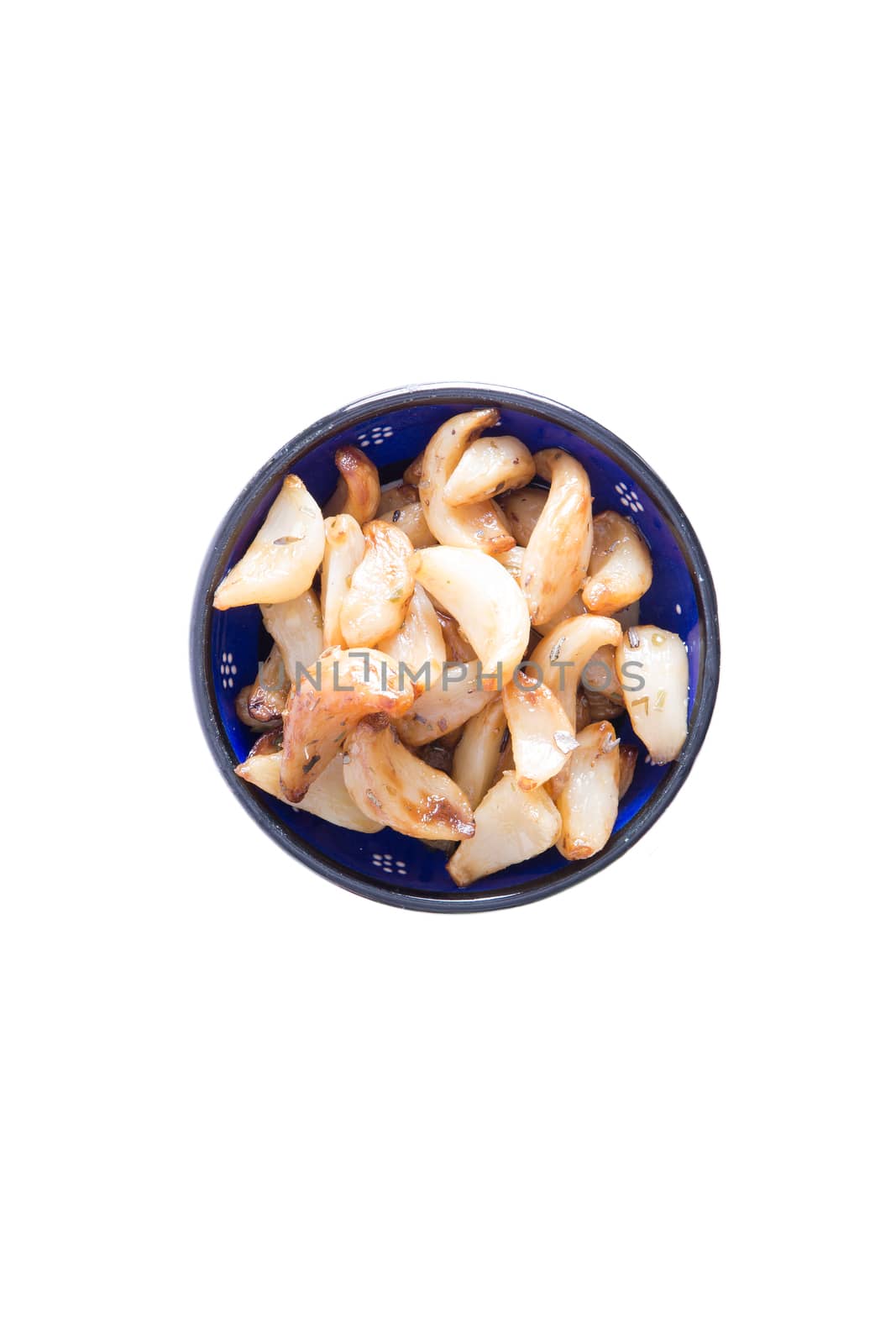 Healthy marinated oven roasted garlic cloves by coskun