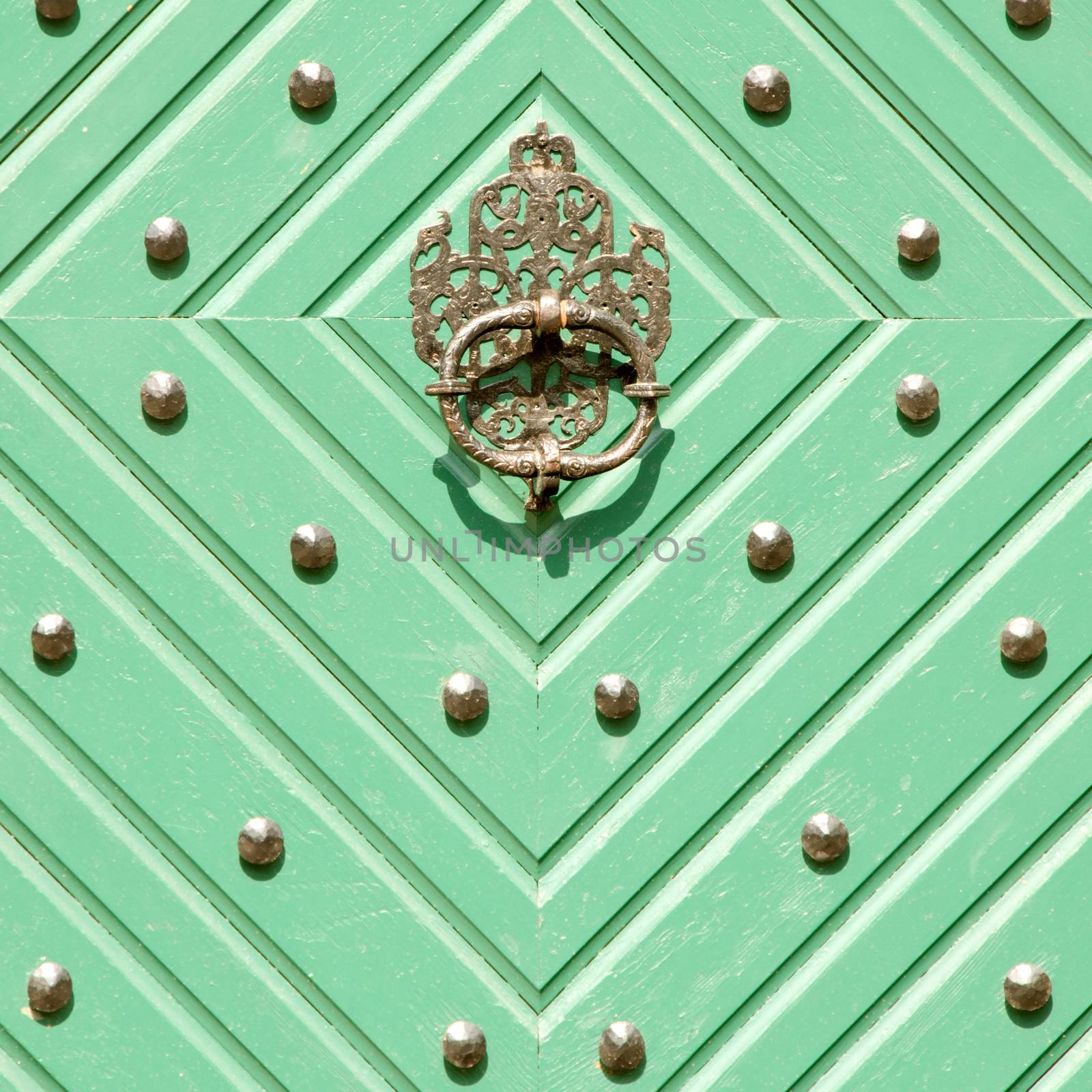 Green doors by richpav