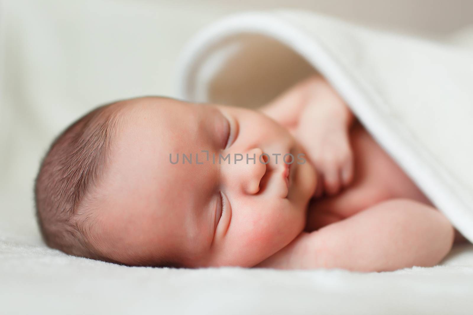 a beautiful sweet newborn baby by mrgarry