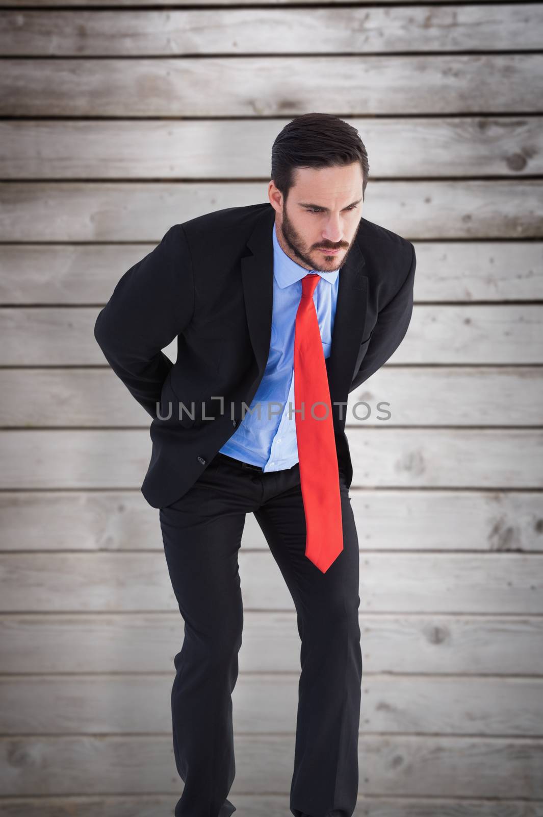 Composite image of businessman by Wavebreakmedia