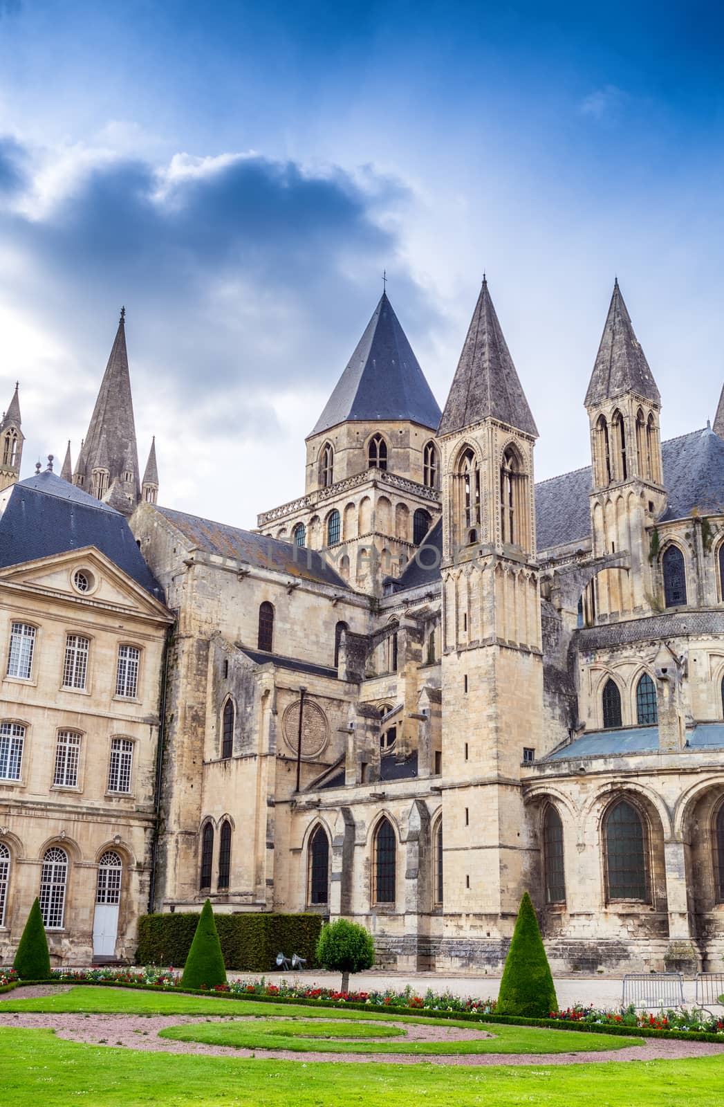 Abbaye aux Hommes (Men's Abbey) in Caen, Calvados, Normandy, France.