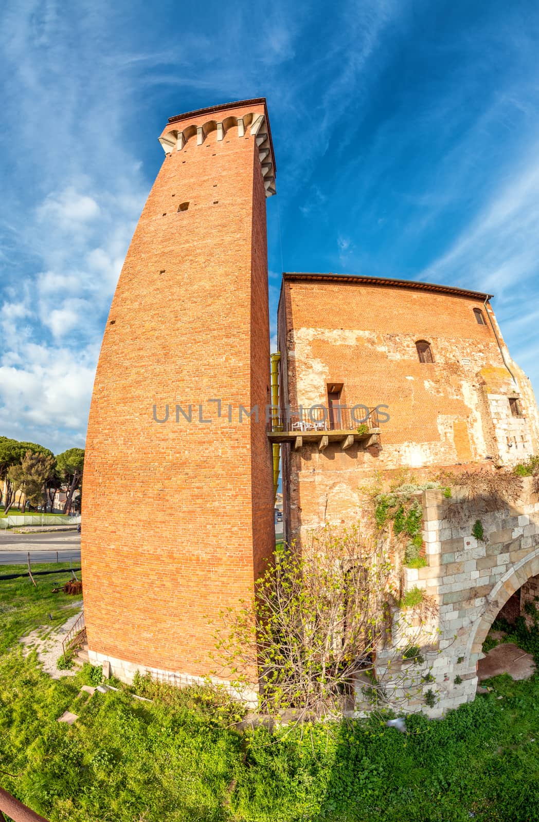 Pisa. The Citadel Tower.