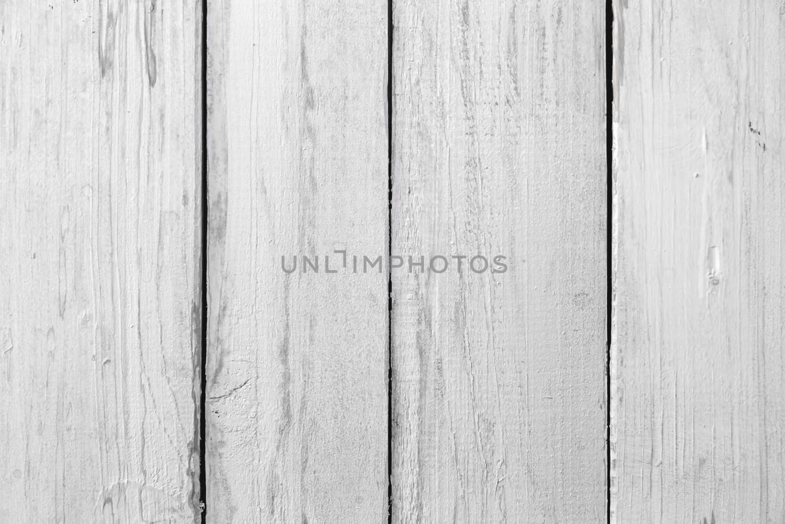 White wood planks vintage or grunge background texture