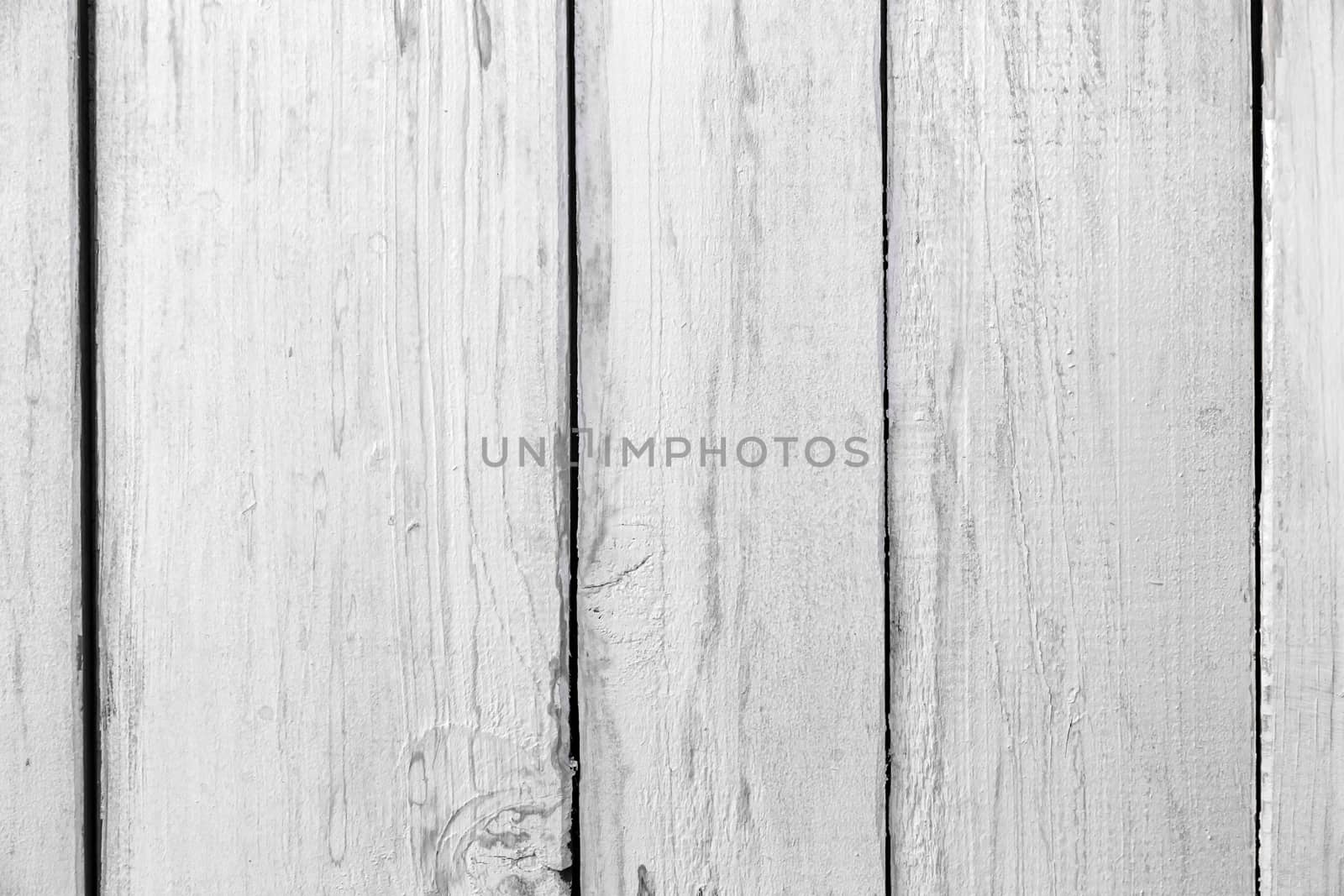 White wood planks vintage or grunge background texture