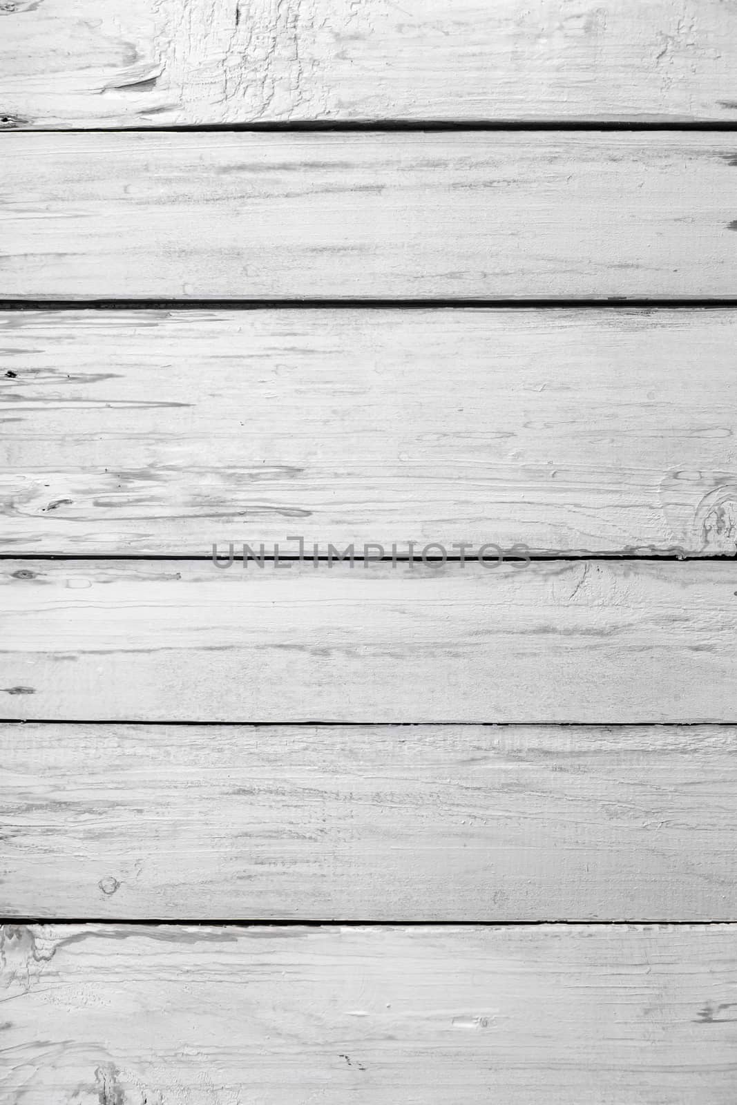 White wood planks vintage or grunge background texture