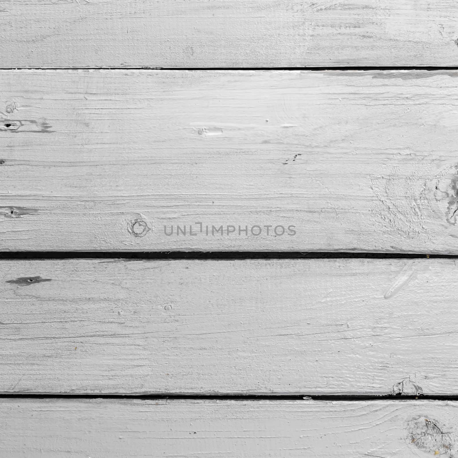 White wood planks vintage or grunge background texture